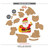 Spellbinders Spectacular Christmas Etched Dies Santa (S5-723) Spellbinders Spectacular Christmas Etched Dies Santa (S5-723)