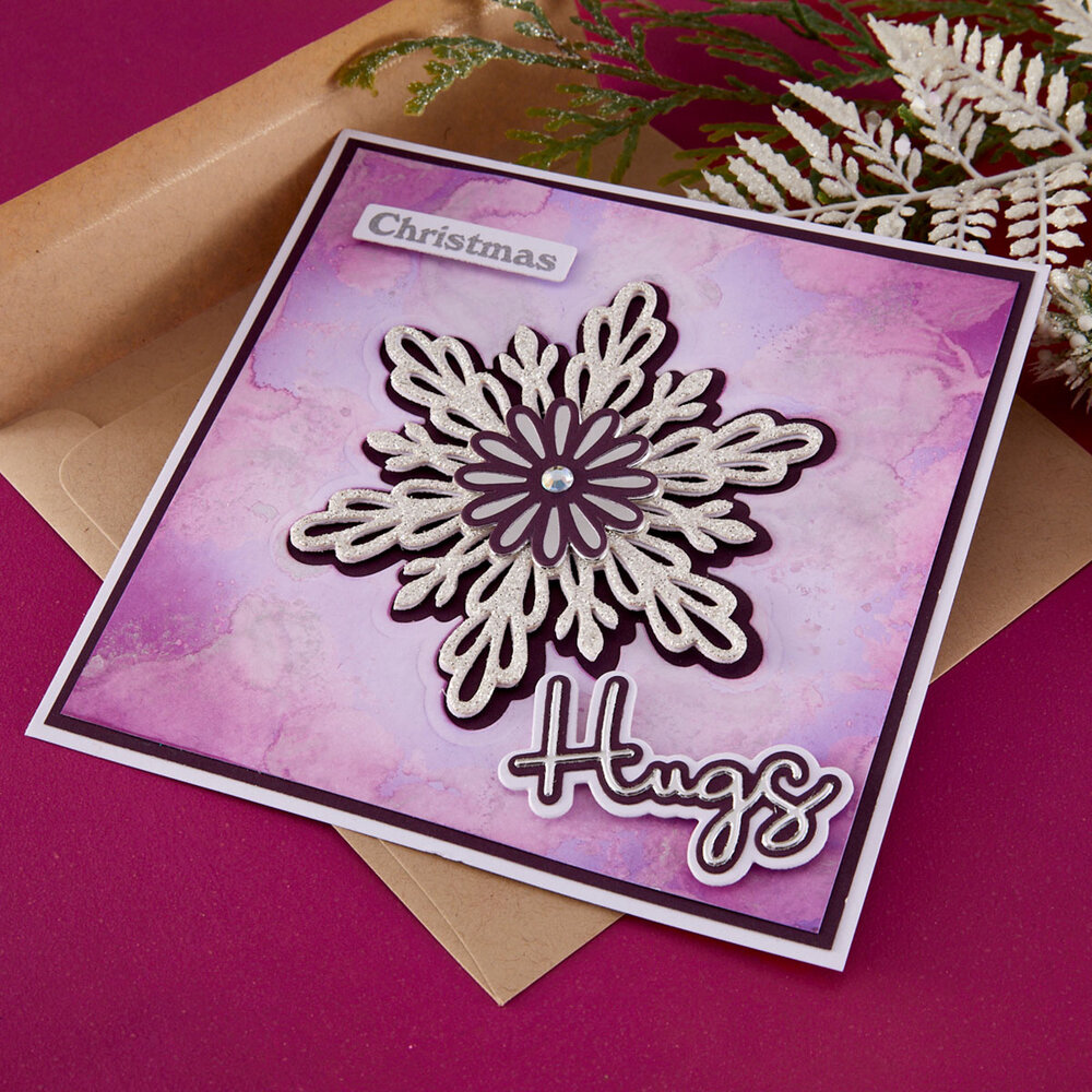 Spellbinders Snowflake Kisses Etched Dies Layered Snowflakes by Lisa Horton (S5-762) Spellbinders Snowflake Kisses Etched Dies Layered Snowflakes by Lisa Horton (S5-762)