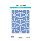 Spellbinders Snowflake Kisses Etched Dies Snowflake Background by Lisa Horton (S5-764)