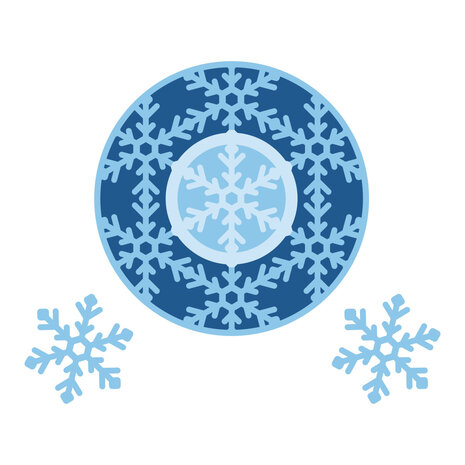 Spellbinders Snowflake Kisses Etched Dies Snowflake Wreath by Lisa Horton (S5-763) Spellbinders Snowflake Kisses Etched Dies Snowflake Wreath by Lisa Horton (S5-763)