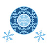 Spellbinders Snowflake Kisses Etched Dies Snowflake Wreath by Lisa Horton (S5-763) Spellbinders Snowflake Kisses Etched Dies Snowflake Wreath by Lisa Horton (S5-763)