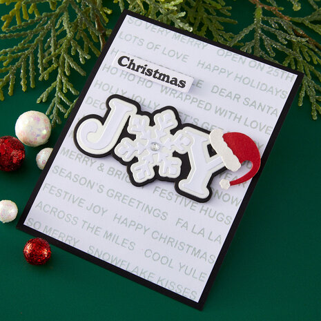 Spellbinders Snowflake Kisses Press + Foil Plate & Die Set Sentiments by Lisa Horton (BP-377) Spellbinders Snowflake Kisses Press + Foil Plate & Die Set Sentiments by Lisa Horton (BP-377)
