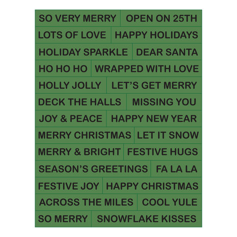 Spellbinders Snowflake Kisses Press + Foil Plate & Die Set Sentiments by Lisa Horton (BP-377) Spellbinders Snowflake Kisses Press + Foil Plate & Die Set Sentiments by Lisa Horton (BP-377)