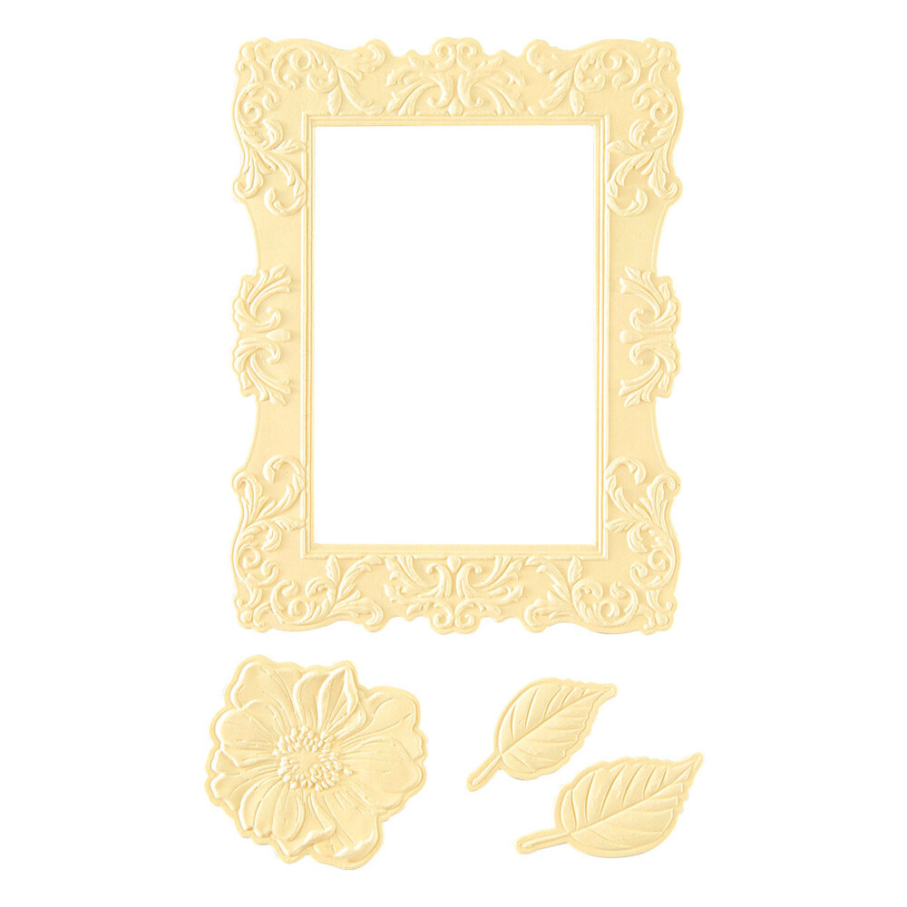 Spellbinders Simply Made 3D Emboss & Cut Folder Greenwich Market Frame (E3D-174) Spellbinders Simply Made 3D Emboss & Cut Folder Greenwich Market Frame (E3D-174)