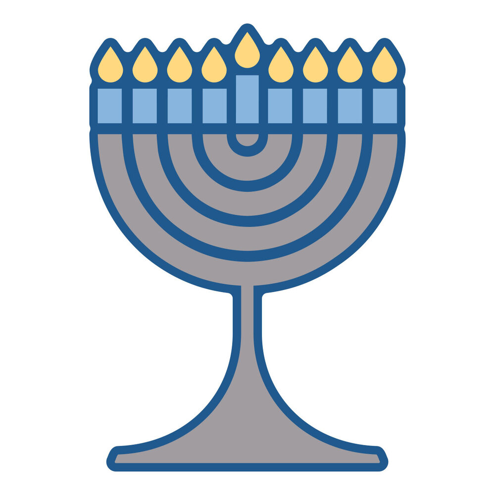 Spellbinders Menorah Lights Stamp & Die Set (SDS-233) Spellbinders Menorah Lights Stamp & Die Set (SDS-233)