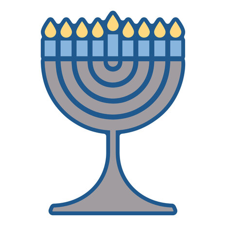 Spellbinders Menorah Lights Stamp & Die Set (SDS-233) Spellbinders Menorah Lights Stamp & Die Set (SDS-233)
