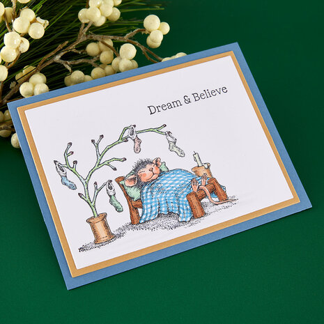 Spellbinders Holiday Dreams Cling Rubber Stamp Set by House-Mouse Designs (RSC-075) Spellbinders Holiday Dreams Cling Rubber Stamp Set by House-Mouse Designs (RSC-075)