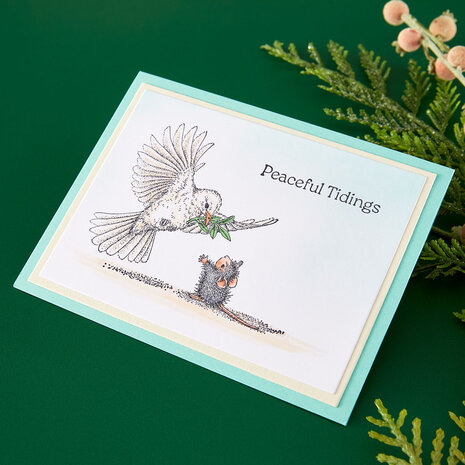 Spellbinders Holiday Dreams Cling Rubber Stamp Set Sending Peace by House-Mouse Designs (RSC-076) Spellbinders Holiday Dreams Cling Rubber Stamp Set Sending Peace by House-Mouse Designs (RSC-076)