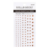 Spellbinders Finishing Touches Rose Gold Color Essentials Gems (SCS-337)