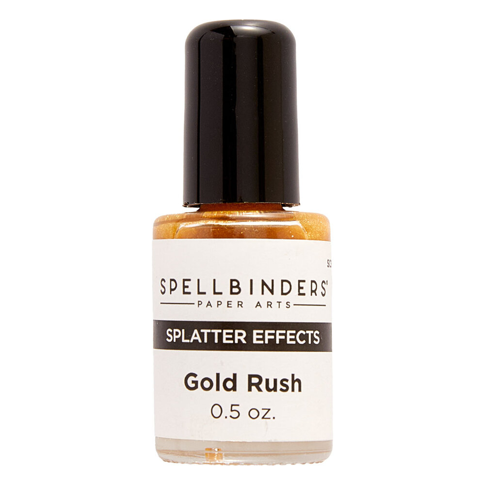Spellbinders Finishing Touches Gold Rush Splatter Effects (SCSI-007)