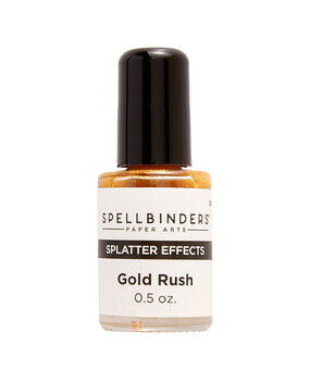 Spellbinders Finishing Touches Gold Rush Splatter Effects (SCSI-007)