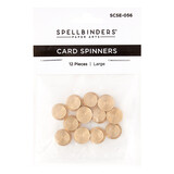 Spellbinders Finishing Touches Card Spinners Large (12pcs) (SCSE-056)