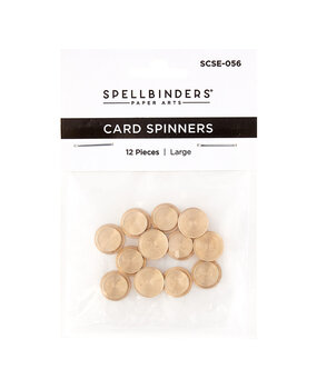 Spellbinders Finishing Touches Card Spinners Large (12pcs) (SCSE-056)