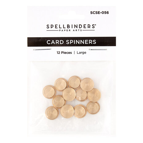 Spellbinders Finishing Touches Card Spinners Large (12pcs) (SCSE-056) Spellbinders Finishing Touches Card Spinners Large (12pcs) (SCSE-056)