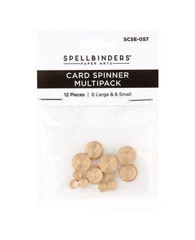 Spellbinders Finishing Touches Card Spinners Assortment (12pcs) (SCSE-057)