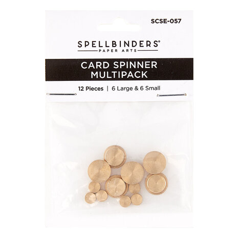 Spellbinders Finishing Touches Card Spinners Assortment (12pcs) (SCSE-057) Spellbinders Finishing Touches Card Spinners Assortment (12pcs) (SCSE-057)