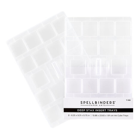 Spellbinders Deep Stax Ink Cube Trays (T-106) Spellbinders Deep Stax Ink Cube Trays (T-106)