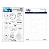 Spellbinders Christmas Pets Stamp & Die Bundle by Simon Hurley (BD-1094)