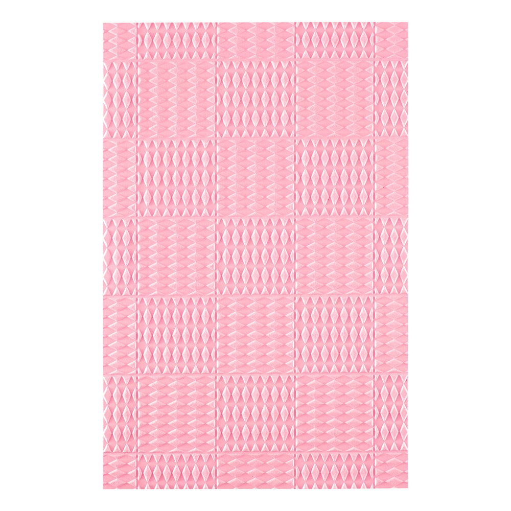 Spellbinders Dear Santa 3D Embossing Folder Diamond Blocks (E3D-184)