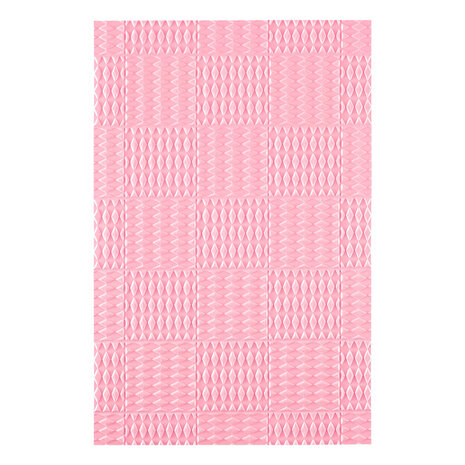 Spellbinders Dear Santa 3D Embossing Folder Diamond Blocks (E3D-184)