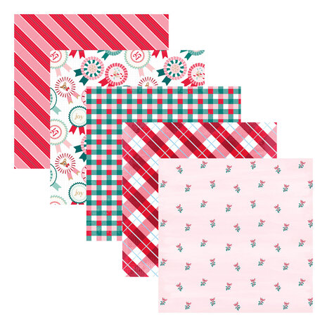 Spellbinders Dear Santa 6x6 Inch Paper Pack (SCSP-039) Spellbinders Dear Santa 6x6 Inch Paper Pack (SCSP-039)