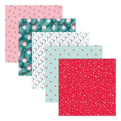 Spellbinders Dear Santa 6x6 Inch Paper Pack (SCSP-039) Spellbinders Dear Santa 6x6 Inch Paper Pack (SCSP-039)