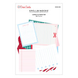 Spellbinders Dear Santa Cardstock Embellishments Letters to Santa (SCSE-046)