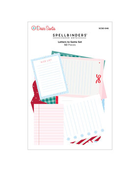 Spellbinders Dear Santa Cardstock Embellishments Letters to Santa (SCSE-046) Spellbinders Dear Santa Cardstock Embellishments Letters to Santa (SCSE-046)