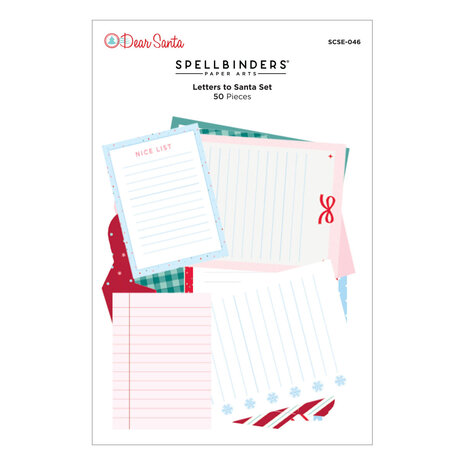 Spellbinders Dear Santa Cardstock Embellishments Letters to Santa (SCSE-046) Spellbinders Dear Santa Cardstock Embellishments Letters to Santa (SCSE-046)