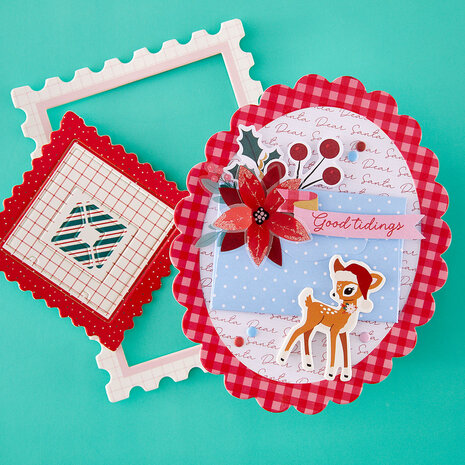 Spellbinders Dear Santa Chipboard Frames & Corners (SCSE-045)