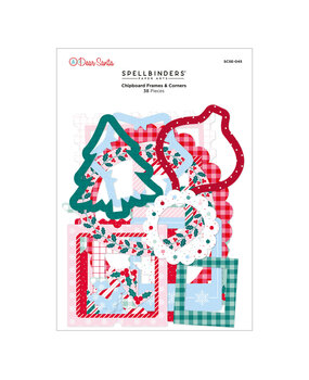 Spellbinders Dear Santa Die Cut Ephemera (SCSE-040)