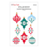 Spellbinders Dear Santa Ornaments Dimensional Stickers (SCSE-048) Spellbinders Dear Santa Ornaments Dimensional Stickers (SCSE-048)