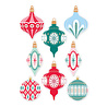 Spellbinders Dear Santa Ornaments Dimensional Stickers (SCSE-048) Spellbinders Dear Santa Ornaments Dimensional Stickers (SCSE-048)