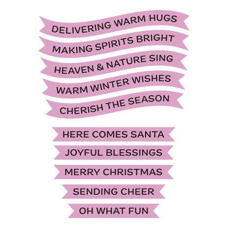 Spellbinders Dear Santa Press + Foil Plate & Die Set Holiday Banner Greetings (BP-376) Spellbinders Dear Santa Press + Foil Plate & Die Set Holiday Banner Greetings (BP-376)