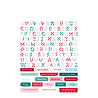Spellbinders Dear Santa Puffy Stickers (SCSE-042) Spellbinders Dear Santa Puffy Stickers (SCSE-042)