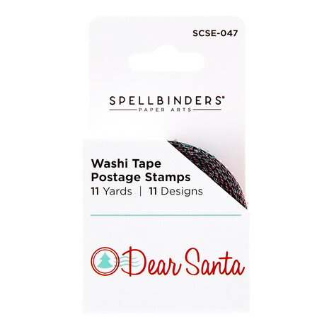 Spellbinders Dear Santa Washi Tape Postage Stamp (SCSE-047) Spellbinders Dear Santa Washi Tape Postage Stamp (SCSE-047)