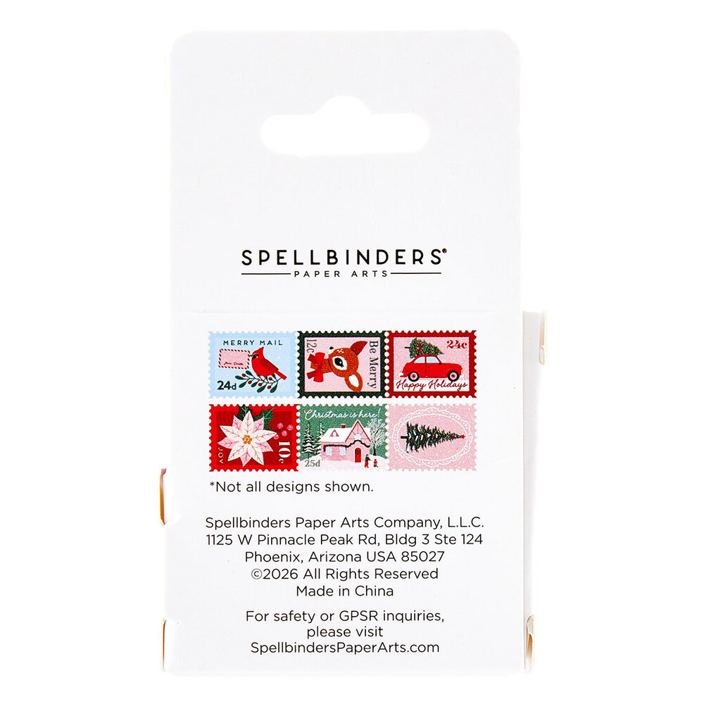 Spellbinders Dear Santa Washi Tape Postage Stamp (SCSE-047) Spellbinders Dear Santa Washi Tape Postage Stamp (SCSE-047)
