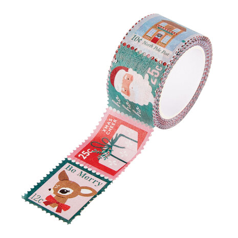 Spellbinders Dear Santa Washi Tape Postage Stamp (SCSE-047) Spellbinders Dear Santa Washi Tape Postage Stamp (SCSE-047)