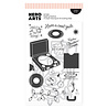 Hero Arts Vintage Vinyl Stamp & Cut Feeling Festive (DC335) Hero Arts Vintage Vinyl Stamp & Cut Feeling Festive (DC335)