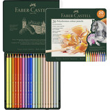 Faber Castell Coloured Pencils Polychromos Tin (20 pcs) (FC-110020)