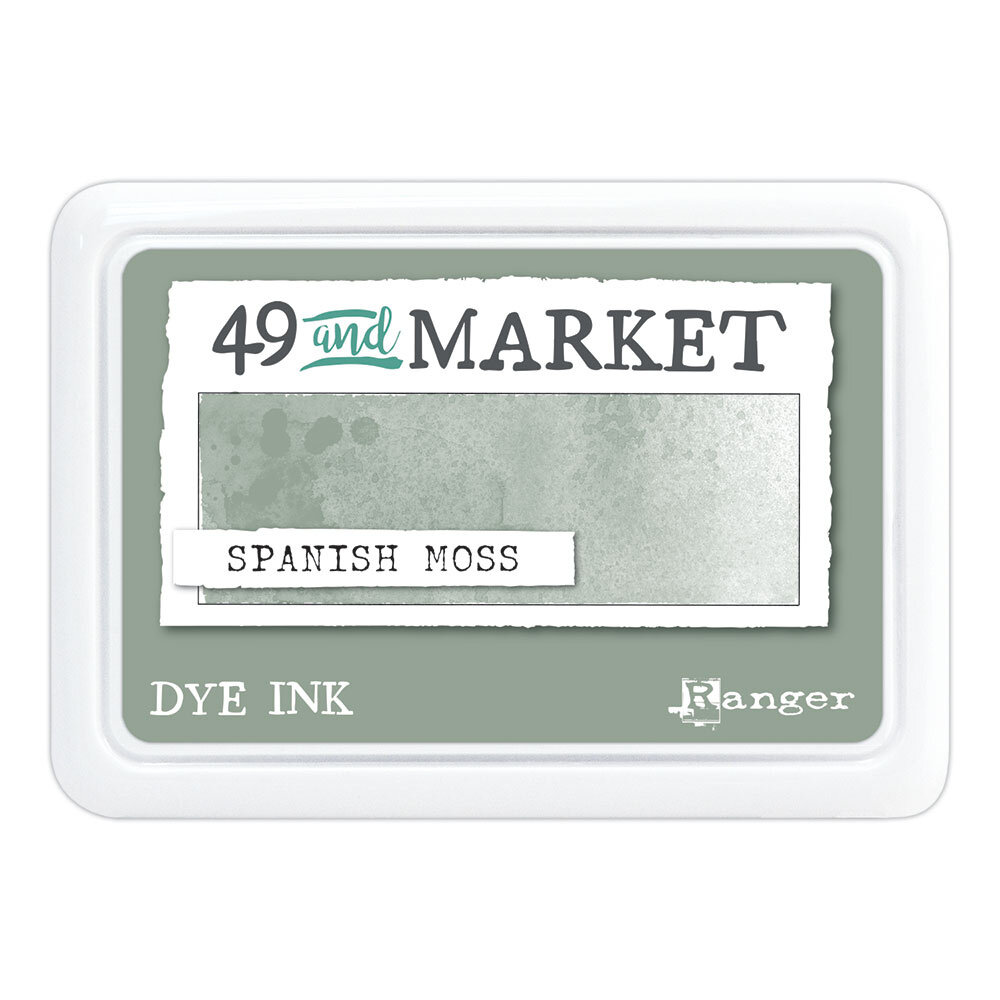 Ranger 49 & Market Dye Ink Pads Spanish Moss (FMP95330) Ranger 49 & Market Dye Ink Pads Spanish Moss (FMP95330)