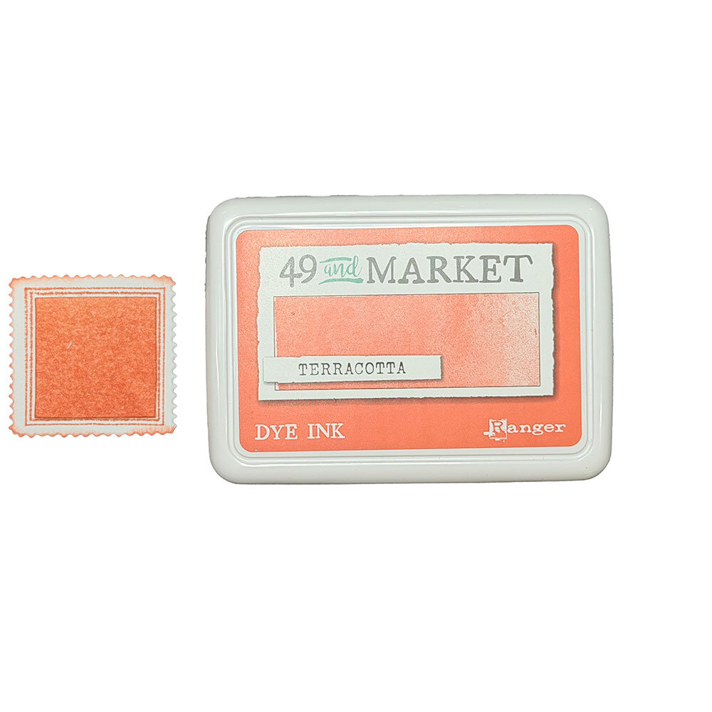 Ranger 49 & Market Dye Ink Pads Terracotta (FMP95347) Ranger 49 & Market Dye Ink Pads Terracotta (FMP95347)