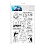 Ranger Simon Hurley create. Photopolymer Stamps 6x9 Inch Polar Friends (HUR93909)
