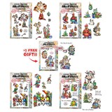 Aall and Create Festive Friends Stamp Bundle by Autour De Mwa & Co (AALL-PCK-ADM001)