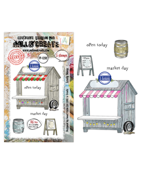 Aall and Create Season Of Sparkle A6 Stamp Sets Lovely Things by Janet Klein (AALL-TP-1390) Aall and Create Season Of Sparkle A6 Stamp Sets Lovely Things by Janet Klein (AALL-TP-1390)