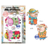 Season Of Sparkle A7 Stamp Sets Holiday Pigs by Janet Klein (AALL-TP-1387) Season Of Sparkle A7 Stamp Sets Holiday Pigs by Janet Klein (AALL-TP-1387)