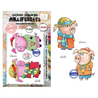 Aall and Create Season Of Sparkle A7 Stamp Sets Holiday Pigs by Janet Klein (AALL-TP-1387) Aall and Create Season Of Sparkle A7 Stamp Sets Holiday Pigs by Janet Klein (AALL-TP-1387)