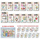 Aall and Create Season Of Sparkle Stamp Bundle by Janet Klein (AALL-PCK-JK005)