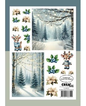Crealies Cutting Sheets Christmas G (8pcs) (CLSVP031)