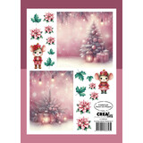 Crealies Cutting Sheets Papier Knipvel Kerst E (8pcs) (CLSVP029)